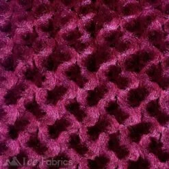 Ruby Minky Rose Rosebud Fabric Blanket Fabric