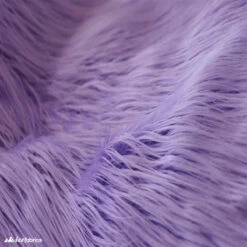 Lilac Mongolian Mohair Faux Fur Fabric/ 3-4 Inches Long Pile -Luxtex Store shaggy mohair faux fur fabric 4 inches long pile 261280