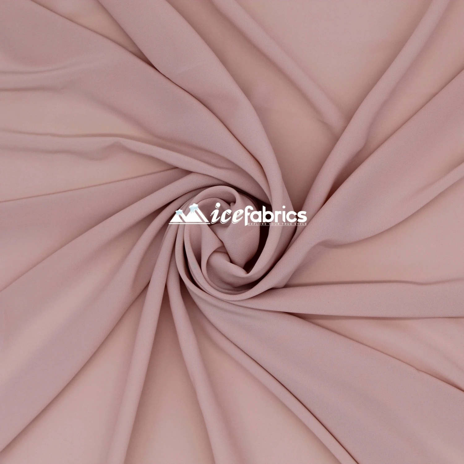 Silky 2 Way Stretch Spandex Chiffon Fabric By The Yard 10 Silky 2 Way Stretch Spandex Chiffon Fabric By The Yard - Image 8
