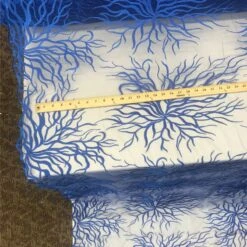 Silver-Bridal Wedding Mesh Lace Women Floral Fashion Fabric By Yard -Luxtex Store silver bridal wedding mesh lace women floral fashion fabric by yard 380284