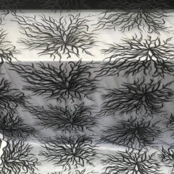 Silver-Bridal Wedding Mesh Lace Women Floral Fashion Fabric By Yard -Luxtex Store silver bridal wedding mesh lace women floral fashion fabric by yard 431227