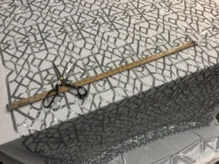 Silver High-Quality Decent Embroidery 4 Way Stretch Sequin Fabric For Tablecloths, Night-Gowns -Luxtex Store silver high quality decent embroidery 4 way stretch sequin fabric for tablecloths night gowns 631802