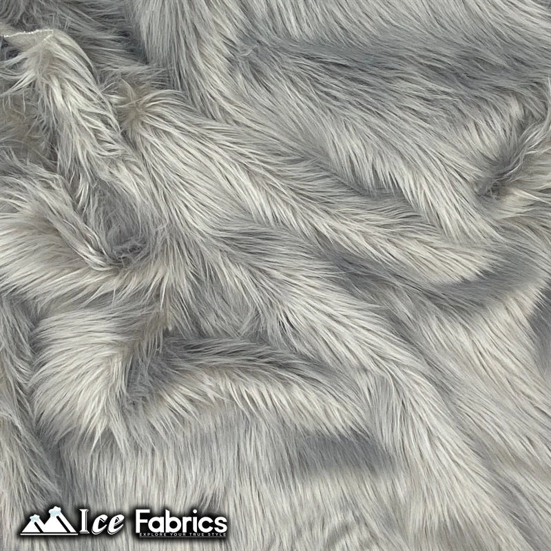 Silver Mohair Faux Fur Fabric Wholesale (20 Yards Bolt) 3 Silver Mohair Faux Fur Fabric Wholesale (20 Yards Bolt)