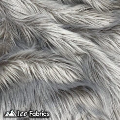 Luxtex Store -Luxtex Store silver mohair faux fur fabric wholesale 20 yards bolt 625550