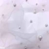 Snow White Pearls Lace Beaded Fabric On Tulle For Bridal Fabric -Luxtex Store snow white pearls lace beaded fabric on tulle for bridal fabric 725865
