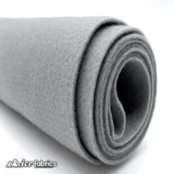Solid Grey Acrylic Felt Fabric / 1.6mm Thick _ 72” Wide