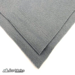 Solid Grey Acrylic Wholesale Felt Fabric 1.6mm Thick -Luxtex Store solid grey acrylic wholesale felt fabric 16mm thick 903611