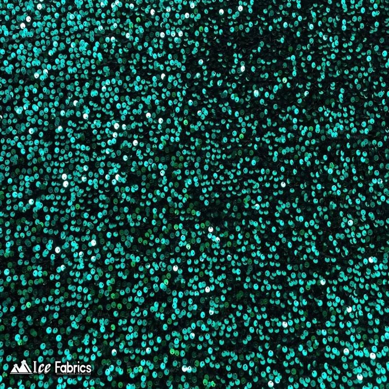 Teal On Black Emma Stretch Velvet Fabric With Embroidery Sequin 5 Teal On Black Emma Stretch Velvet Fabric With Embroidery Sequin - Image 3