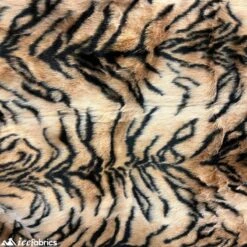 Tiger Long Pile Faux Fur Fabric | 60 Inches Wide |
