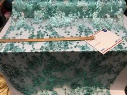 Transparent Prom Design Bridal Mesh Lace Embroidered Wedding Fabric -Luxtex Store transparent prom design bridal mesh lace embroidered wedding fabric 174047