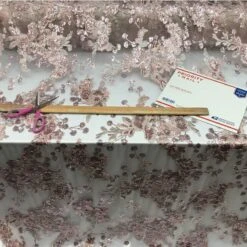 Transparent Prom Design Bridal Mesh Lace Embroidered Wedding Fabric -Luxtex Store transparent prom design bridal mesh lace embroidered wedding fabric 200721