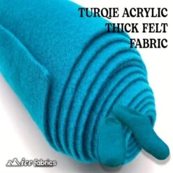 Turquoise Felt Material Acrylic Felt Material 1.6mm Thick -Luxtex Store turquoise felt material acrylic felt material 16mm thick 770248