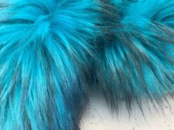 Turquoise Husky Faux Fur Fabric - Shaggy Fur Luxury Fabric -Luxtex Store turquoise husky faux fur fabric shaggy fur luxury fabric 373647