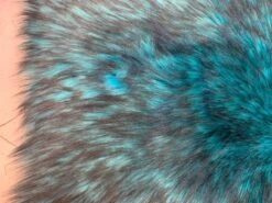 Turquoise Husky Faux Fur Fabric - Shaggy Fur Luxury Fabric -Luxtex Store turquoise husky faux fur fabric shaggy fur luxury fabric 839426