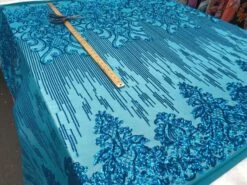 Turquoise Luxury Design Embroidered 4 Way Stretch Sequin Fabric Sold By The Yard -Luxtex Store turquoise luxury design embroidered 4 way stretch sequin fabric sold by the yard 650987