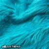 Turquoise Mohair Faux Fur Fabric Wholesale (20 Yards Bolt) 2 Turquoise Mohair Faux Fur Fabric Wholesale (20 Yards Bolt) -Luxtex Store turquoise mohair faux fur fabric wholesale 20 yards bolt 831120