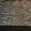 Unique Design Arabic Gold Embroidered 4 Way Stretch Sequin Fabric Sold By The Yard