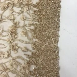 Wedding / Bridal Designed Beaded Mesh Lace Fabric -Luxtex Store wedding bridal designed beaded mesh lace fabric 864750