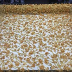 Wedding / Bridal Designed Beaded Mesh Lace Fabric -Luxtex Store wedding bridal designed beaded mesh lace fabric 913536