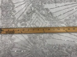 White Lace By The Yard Embroidered Lace With Beads And Sequins French Bridal Veil Wedding Decoration Home Women Fashion Prom Dresses 13 White Lace By The Yard Embroidered Lace With Beads And Sequins French Bridal Veil Wedding Decoration Home Women Fashion Prom Dresses -Luxtex Store white lace by the yard embroidered lace with beads and sequins french bridal veil wedding decoration home women fashion prom dresses 109742