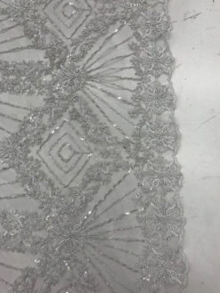 White Lace By The Yard Embroidered Lace With Beads And Sequins French Bridal Veil Wedding Decoration Home Women Fashion Prom Dresses 15 White Lace By The Yard Embroidered Lace With Beads And Sequins French Bridal Veil Wedding Decoration Home Women Fashion Prom Dresses -Luxtex Store white lace by the yard embroidered lace with beads and sequins french bridal veil wedding decoration home women fashion prom dresses 170563