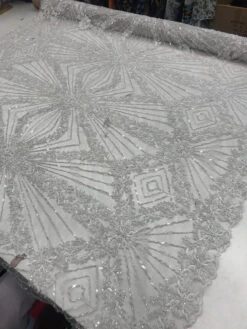 White Lace By The Yard Embroidered Lace With Beads And Sequins French Bridal Veil Wedding Decoration Home Women Fashion Prom Dresses 17 White Lace By The Yard Embroidered Lace With Beads And Sequins French Bridal Veil Wedding Decoration Home Women Fashion Prom Dresses -Luxtex Store white lace by the yard embroidered lace with beads and sequins french bridal veil wedding decoration home women fashion prom dresses 575124