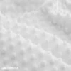 White Minky Dot Fabric Blanket Fabric -Luxtex Store white minky dot fabric blanket fabric 407935