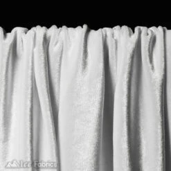 White Wholesale Velvet Fabric Stretch | 60" Wide 12 White Wholesale Velvet Fabric Stretch | 60" Wide -Luxtex Store white wholesale velvet fabric stretch 60 wide 787099
