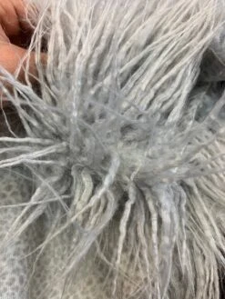 Gray Yeti Mongolian Long Pile Faux Fur Fabric By The Yard / Faux Fur Material -Luxtex Store yeti mongolian long pile faux fur fabric by the yard faux fur material 509526